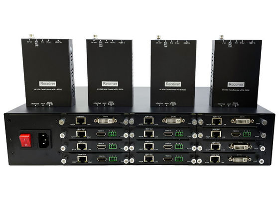 4K HDMI Over Cat5 Extender با 12X ورودی Hdmi و خروجی HDBaseT