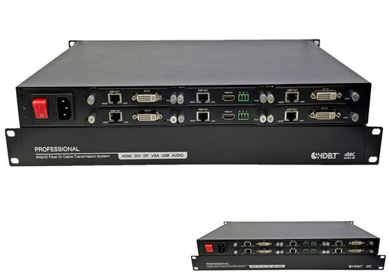 1080p UHD 1x6 HDMI HDBaseT Extender / Splitter 195ft + گیرنده
