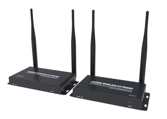 3D 1080P H.264 HDMI Over Wireless Extender 200M از کنترل یک طرفه IR پشتیبانی می کند