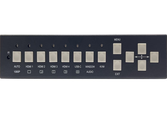 5x ورودی ها و 2x خروجی های بی سیم UHD Video Switcher با Multiview و کنترل KVM
