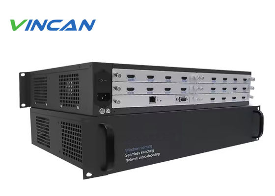 کنترل کننده دیواری ویدئویی 8x8 hdmi 48 ورودی 8 خروجی کنترل کننده دیواری ویدئویی ماژولار