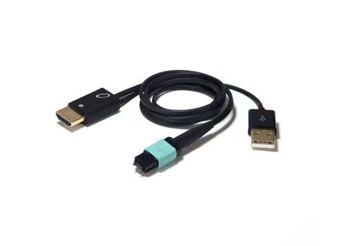 کابل فیبر MPO به DisplayPort - انتقال ویدیوی 8K با سرعت بالا