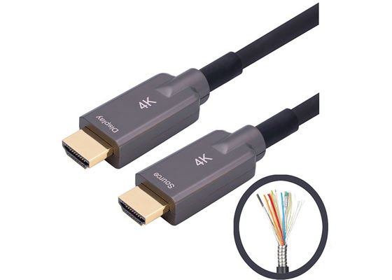کابل فیبر نوری HDMI 4K 60 هرتز