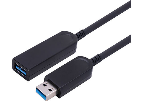 کابل فیبر نوری AM به AF ​​4K 60 هرتز USB 3.0 حداکثر طول 100 متر