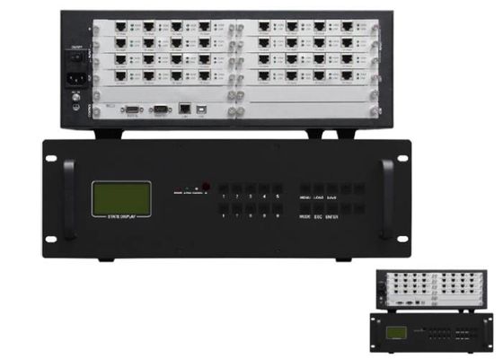 کیفیت  HDBaseT HDMI Video Wall Processor 4x4 4x3 3x4 2x4 16 Input 16 Output کارخانه
