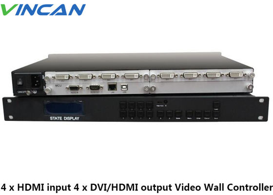 کنترلر دیواری تلویزیون ویدئویی HDMI 2x3 3x3 2x2 4k DIY، جداکننده دیوار تصویری 1x2
