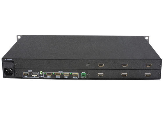 کنترلر 4K 60 هرتز HDMI 2.0 ورودی ویدیو دیواری شش خروجی 1080p 3x2