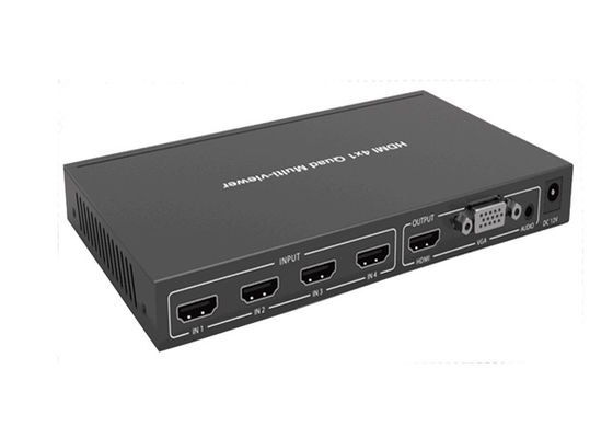 4 ورودی Hdmi 4K چهار نمایشگر با خروجی 1XHDMI و خروجی 1XVGA
