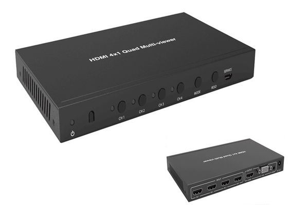 مولتی نمایشگر چهار بعدی Hdmi کامل 1080P 4k 60 هرتز 4x1 با عملکرد سوئیچر بدون درز