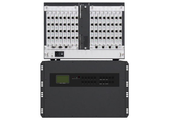 96 کانال ورودی و خروجی کنترل کننده دیواری ویدیویی 3x3 Rgb / Yuv444 / Yuv422 / Yuv420