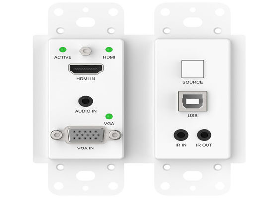 Lpcm Format Audio Hdbaset Extender 91.8x104.8x43mm دیوار