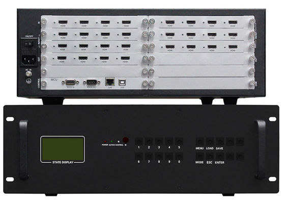 16 / 9 نسبت صفحه نمایش 55 HDMI Video Wall Controller 4k Ultra Hd