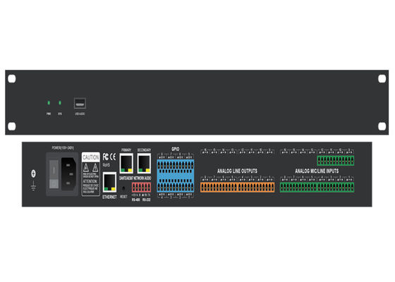 کنترل کننده صوتی Ethernet Dante 8 X XLR / TRS Combo Jacks و پردازنده ADI SHARC 21489