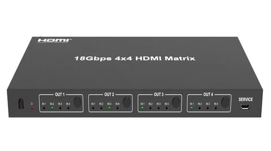 ماتریس کنترل HDMI برای تجهیزات صوتی و تصویری خانگی پشتیبانی از وضوح 1080P