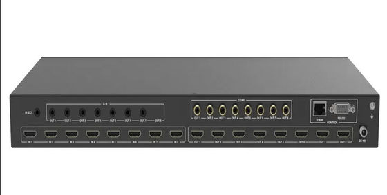 HDCP 2.2 HDMI Multi Port Switcher پشتیبانی شده برای رزولوشن های خروجی متعدد