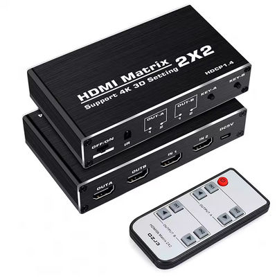 سوئیچر متریکسی 4x2 hdmi با استخراج صوتی