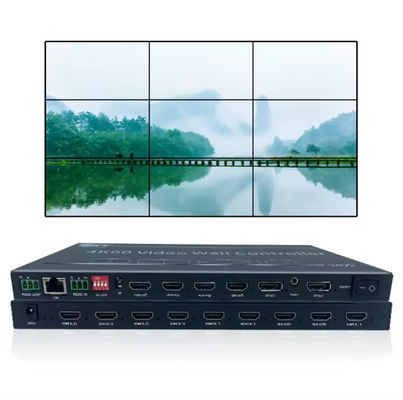 4k60 HDMI ماتریس سوئیچر 3x3 3x4 3x5 3x6 پردازنده ویدیویی پردازنده دیواری ویدیویی