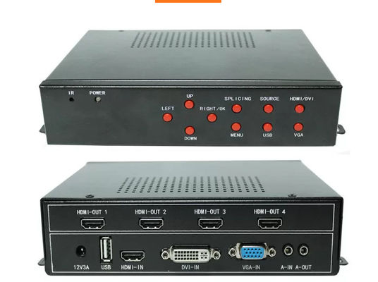 پردازنده دیواری ویدیویی حرفه ای 4K UHD برای نمایش چند صفحه
