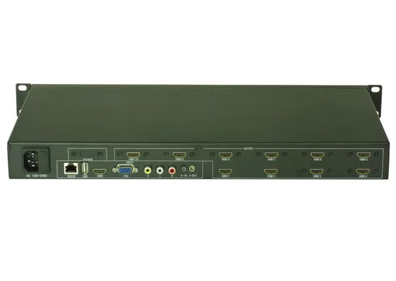 کنترل کننده دیواره ویدئویی LCD با پردازش زمان واقعی 4K - دیواره ویدئویی 4x4