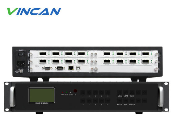 2x2 2x4 کنترل کننده دیواری ویدئویی ماژولار سیگنال برای صفحه نمایش LCD پورت خروجی HDMI