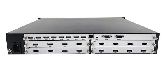 کنترل کننده دیواری ویدئویی ماژولار و پردازنده دیواری ویدئویی با 3840x2160 60Hz، حالت کنترل IP و منبع تغذیه دوگانه