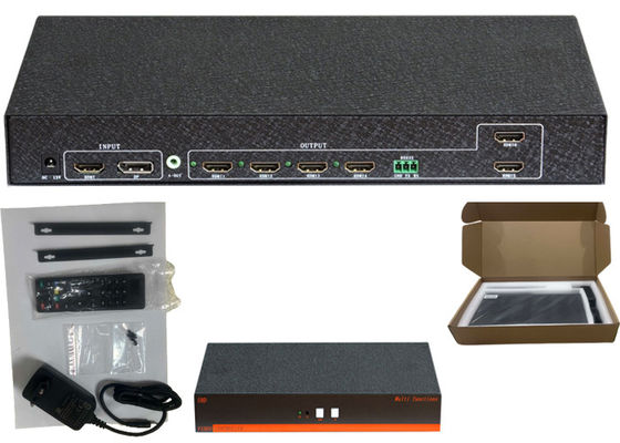 سیستم نمایش چند صفحه نمایش ورودی HDMI و فرمت صوتی PCM نمایشگاه شما را بهبود می بخشد