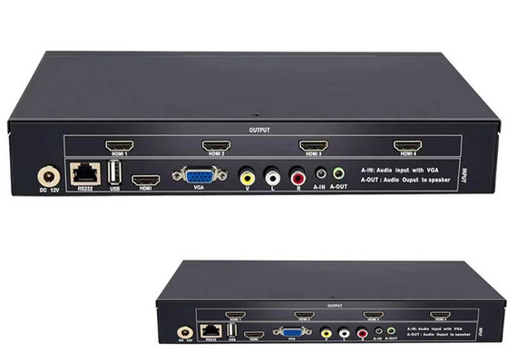 کنترل کننده دیواری ویدئویی ماژولار 4K LCD برای پیکربندی دیواری ویدیویی انعطاف پذیر