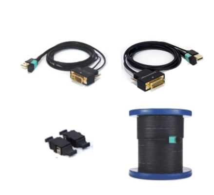 MPO FIBER CABLE DVI ️ تبدیل کننده فیبر DVI با عملکرد بالا، 4K@30Hz، 10.2Gbps