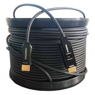کابل فیبر نوری HDMI 2.0 پشتیبانی از رزولوشن 4K برای اتصال طولانی مدت