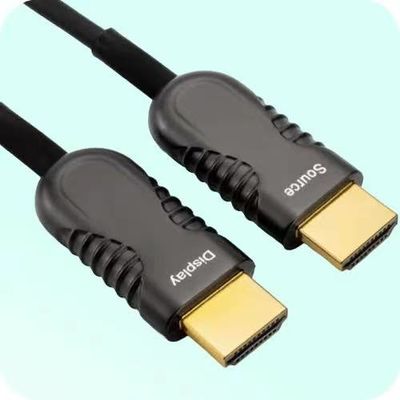 کابل فیبر نوری HDMI 2.0 پشتیبانی از رزولوشن 4K برای اتصال طولانی مدت