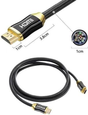 کابل فیبر نوری کریستال شفاف HDMI - بازی و پخش بدون تاخیر