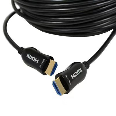کابل فیبر نوری اچ دی ام ای با طراحی باریک 4K/8K سازگاری صفر از دست دادن سیگنال