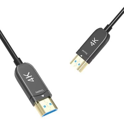 کابل اچ دی ام ای فیبر با سرعت بالا   Ultra HD 4K 60Hz، انتقال سیگنال سبک و پایدار