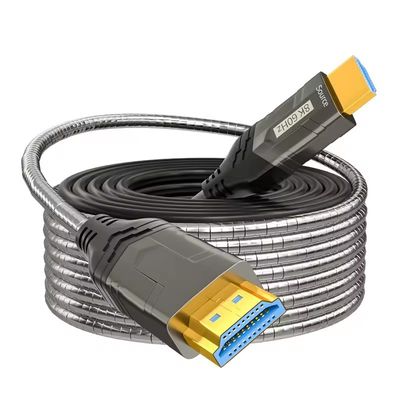 کابل فیبر نوری 4K فوق العاده با سرعت بالا با DVI Displayport