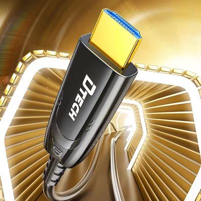 کابل فیبر نوری 4KHDMI با سرعت بالا 60 هرتز، HDR، سبک وزن و دوام