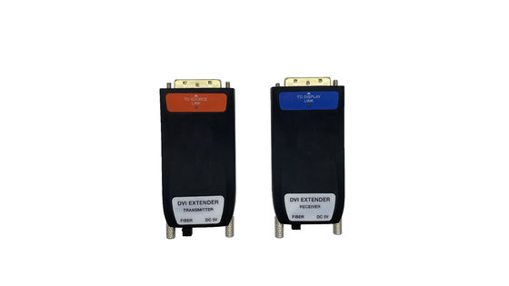 افزایش دهنده فیبر DVI درجه حرفه ای سیگنال بدون از دست دادن بیش از فاصله 2KM با وضوح HDMI 4K30HZ