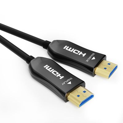کابل فیبر نوری 4KHDMI با سرعت بالا 60 هرتز، HDR، سبک وزن و دوام
