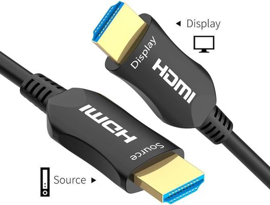 کابل فیبر نوری 4K HDMI فاصله طولانی، بدون از دست دادن سیگنال، پشتیبانی از 60 هرتز Ultra HD