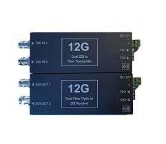 12G SDI 4K Fiber Extender - انتقال ویدئویی بدون فشرده برای پخش
