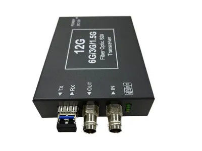 12G SDI 4K Fiber Extender - انتقال ویدئویی بدون فشرده برای پخش