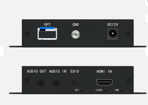 20 کیلومتر HD HD غیر فشرده HDMI Fiber Optic Extender 1920x1200@60Hz پلگ اند پلی