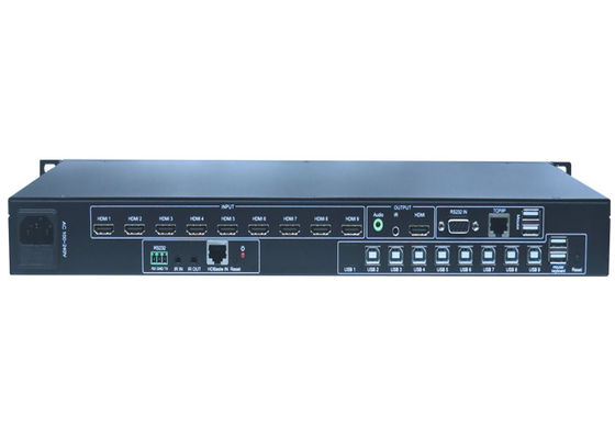 8X1 4k 60Hz HDMI Multiviewer HDCP 2.2 HDBaseT 70 متر پورت خروجی