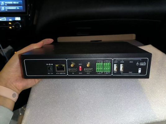 KVM-IP-1200 Dual Head Extender پشتیبانی از صفحه نمایش دوگانه ، مناسب برای معاملات مالی و کنترل دستگاه پزشکی
