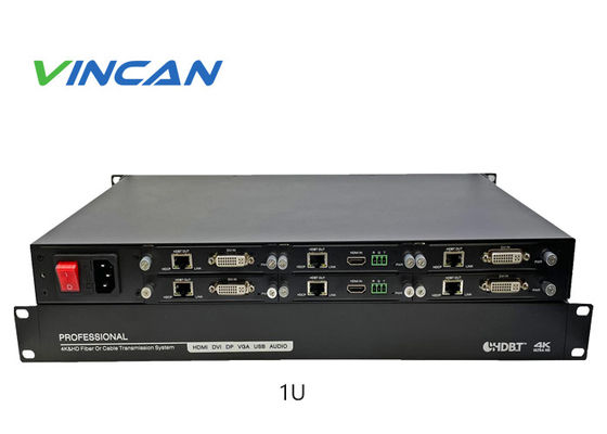 4K Ultra HD HDMI HDBaseT Extender Video Transmitter گیرنده با 6 پورت