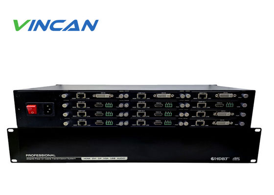 افزونه حرفه ای HDBaseT 4K@60Hz انتقال بدون از دست دادن، تا 100 متر