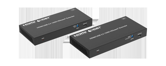 HDMI HDBaseT Extender 4k 150m HDBaseT&usb hdmi hdbaset 2.0 kvm توسعه دهنده