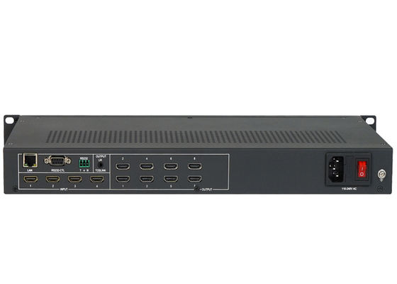 4 ورودی 8 خروجی HDMI LCD Video Wall 4k 60hz کنترل کننده صفحه نمایش دیوار