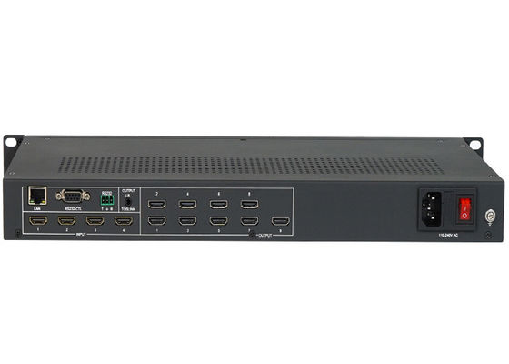 پردازنده دیواری ویدئویی 3x3 hdmi با 4 ورودی 9 خروجی
