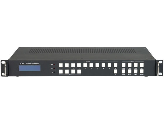 3x4 2x4 3x3 پردازنده دیواری ویدئویی 4k Hdmi با 4 ورودی 12 خروجی