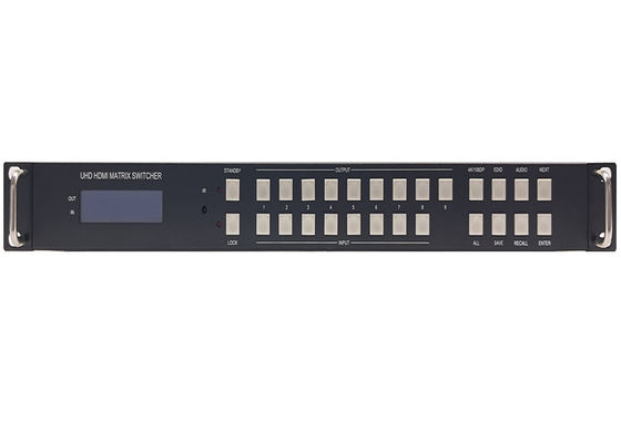 6x6 8k 8 X 8 Hdmi متریکس سوئیچر Hdmi متریکس 18 گیگابایت در ثانیه اتصال بی سیم